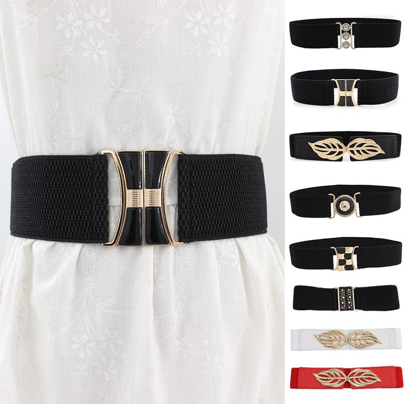 Belts Stretch Cinch Waistband Women Elastic Waist Belt Fabric Cummerbunds Strap Gold Metal Buckle Wide Corset Dress, Black
Belts Stretch Cinch Waistband Women Elastic Waist Belt Fabric Cummerbunds Strap Gold Metal Buckle Wide Corset Dress, Black