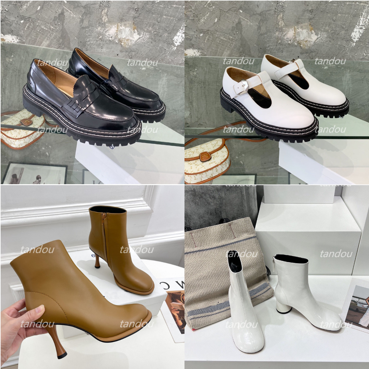 Proenza Designer Schouler Loafer Boot Women Leather Lug Sole Combat Ankel Boots Zip Buckle Fashion Winter Martin Booties Size 35-40, Color 2
Proenza Designer Schouler Loafer Boot Women Leather Lug Sole Combat Ankel Boots Zip Buckle Fashion Winter Martin Booties Size 35-40, Color 2