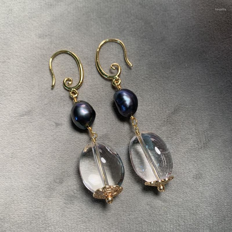 Stud Earrings Lady Natural Pearl Baroque Original Ecological White Crystal Stone Asymmetric S925 Silver Postage
Stud Earrings Lady Natural Pearl Baroque Original Ecological White Crystal Stone Asymmetric S925 Silver Postage