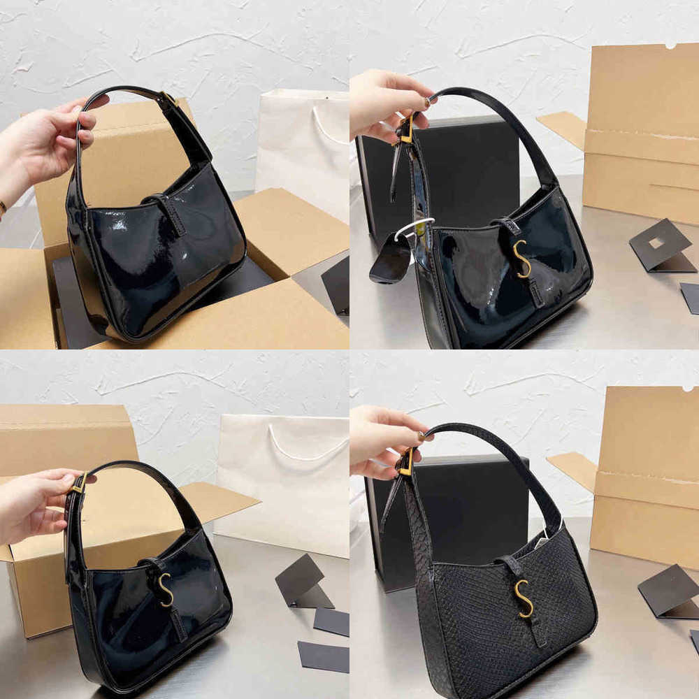 Evening Bags Shoulder Luxury Designer Women Baguette Handbags Fashion Underarm Purse Crossbody Vintage High Quality Classic Letter, Patent leather black black
Evening Bags Shoulder Luxury Designer Women Baguette Handbags Fashion Underarm Purse Crossbody Vintage High Quality Classic Letter, Patent leather black black