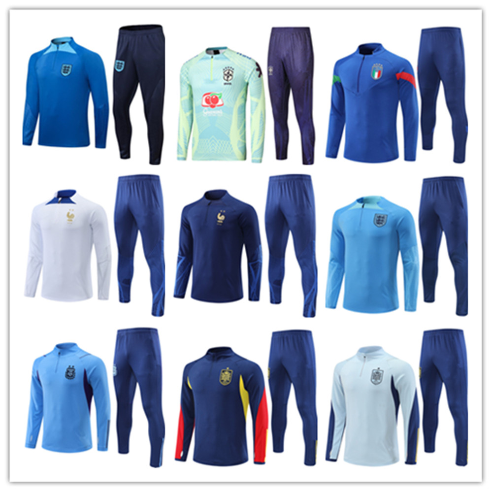 22 23 ENGLANDS mens kids soccer tracksuit jersey kit 2022 2023 bRAZILS men football jerseys training suit tracksuits jacket set chandal futbol survetement foot
22 23 ENGLANDS mens kids soccer tracksuit jersey kit 2022 2023 bRAZILS men football jerseys training suit tracksuits jacket set chandal futbol survetement foot