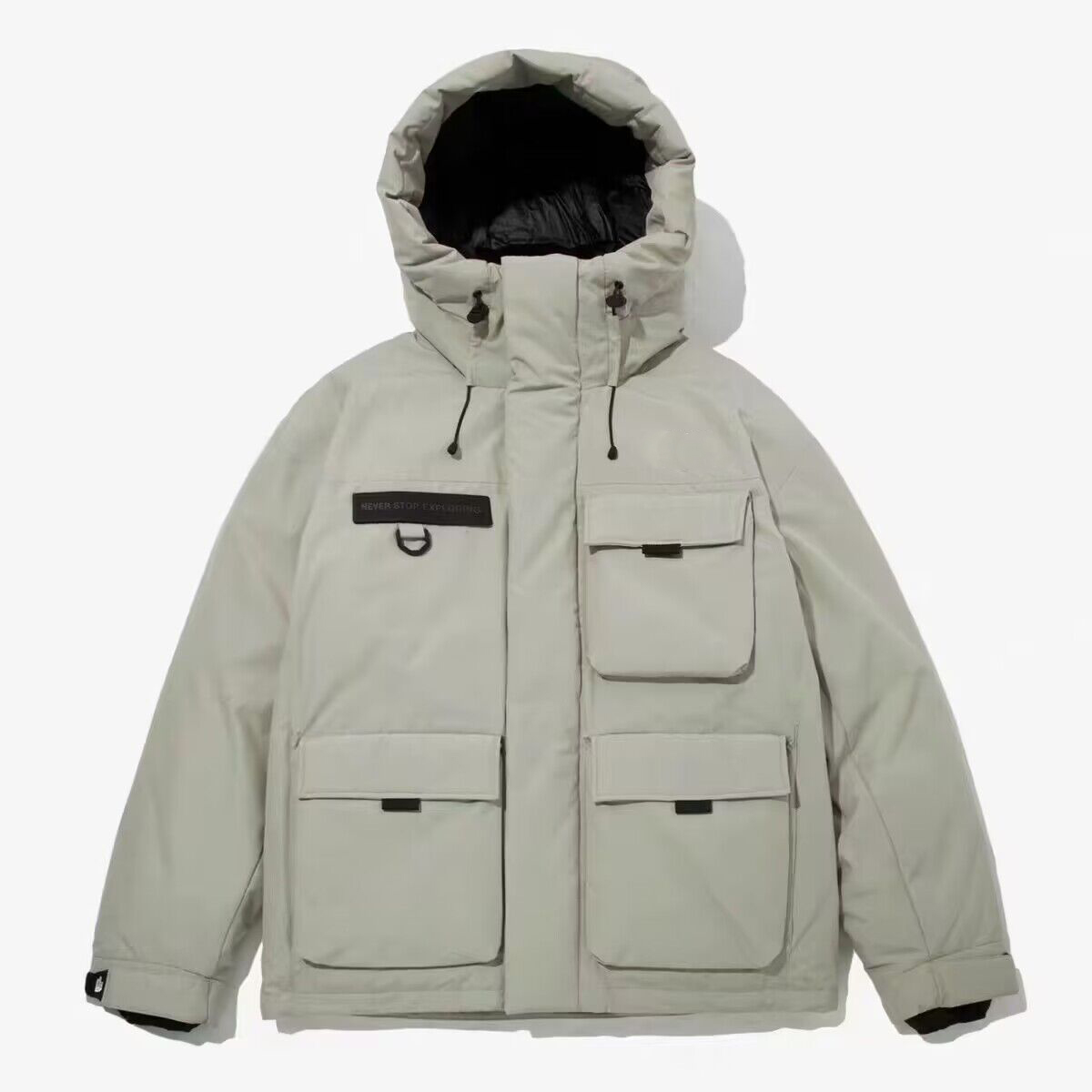 2022 Men Women Safari Clothes Jacket Windbreaker Multi Bag Design Parker Uniform And Warm Down Coat, White
2022 Men Women Safari Clothes Jacket Windbreaker Multi Bag Design Parker Uniform And Warm Down Coat, White