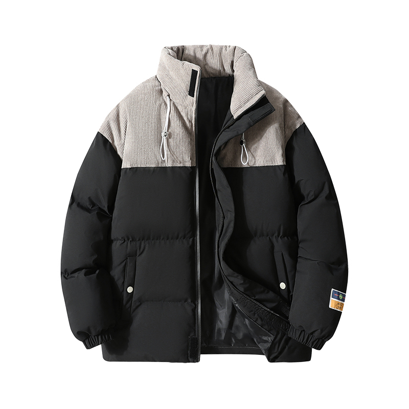 Men's Down Parkas NEEDLESNOAH Winter Men Cotton Clothing Fashion Jacket Casual Loose Men's Overcoat WindResistant Breathable Outdoor Jacket 