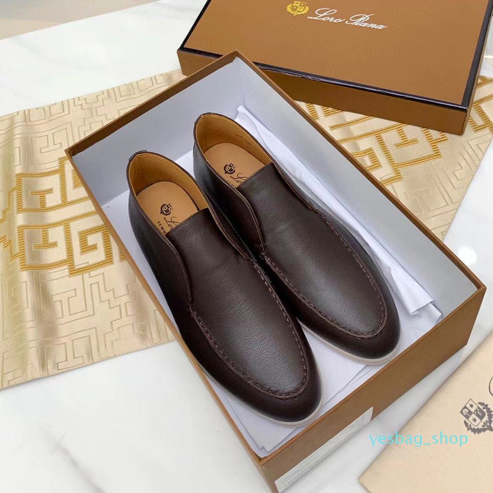 Casual Shoes Couples Shoes Muller Shoe Bare Boots Women Loafers Leathermen Suede Calf Skin Luxury Designer Loro Piana Charms Walk 02, Blue
Casual Shoes Couples Shoes Muller Shoe Bare Boots Women Loafers Leathermen Suede Calf Skin Luxury Designer Loro Piana Charms Walk 02, Blue