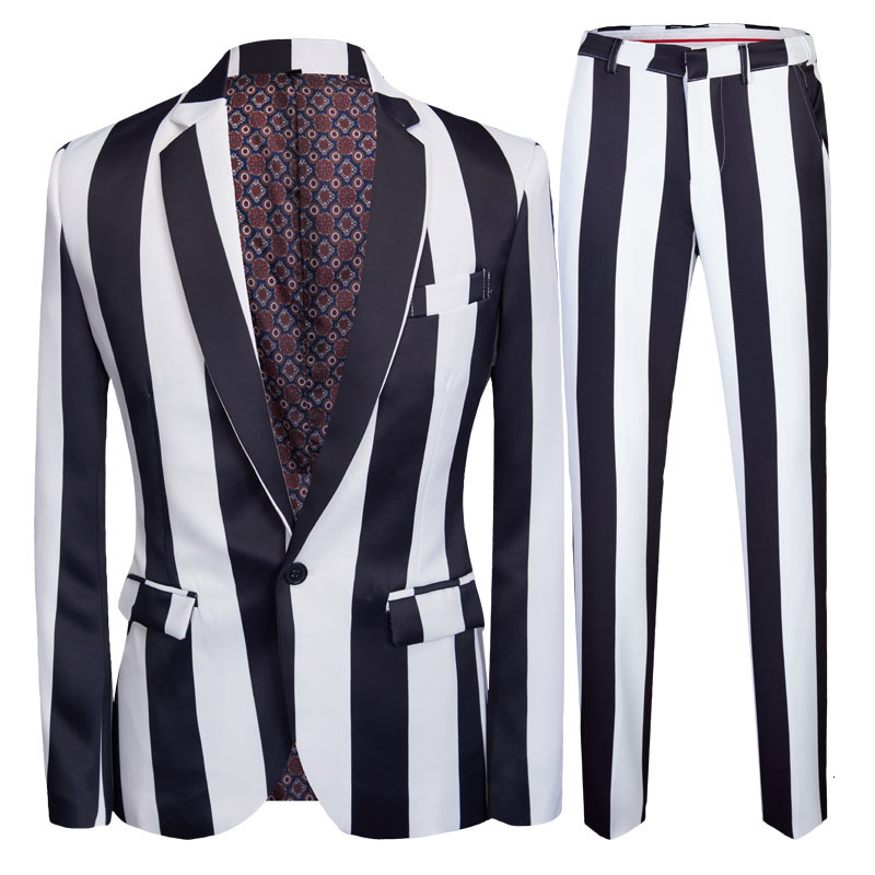 Men's Suits Blazers Autumn Summer Costume Mariage Homme Black White Grey Stripe Set Smoking Uomo Trajes De Hombre Masculino 221201
Men's Suits Blazers Autumn Summer Costume Mariage Homme Black White Grey Stripe Set Smoking Uomo Trajes De Hombre Masculino 221201