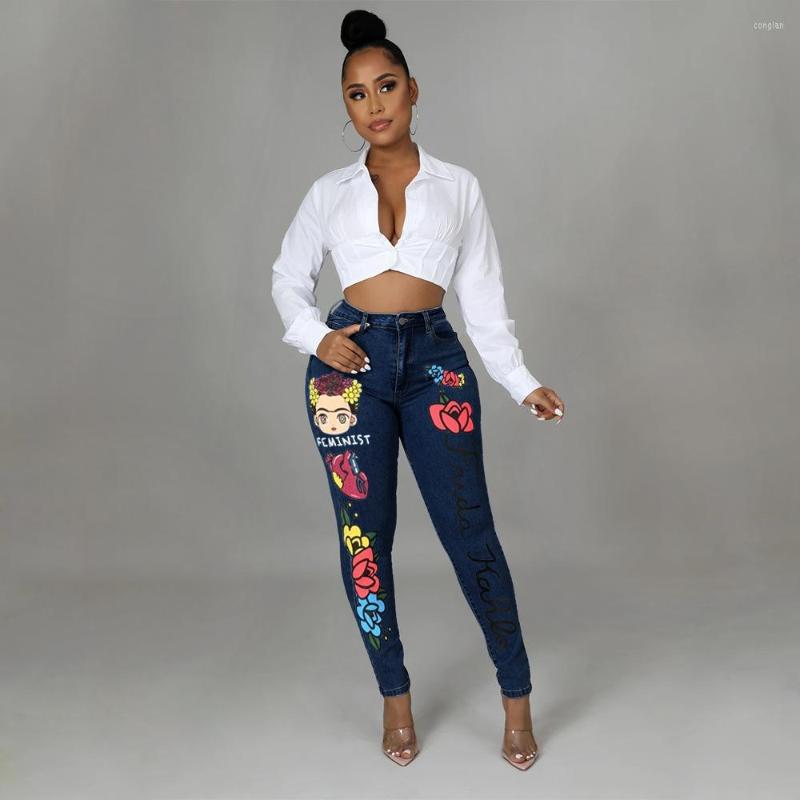 Women' Jeans 2022 Fashionable All-Match Heat Transfer Printing Skinny Daily Buttons Printed Pockets Long Pants, Dark blue
Women' Jeans 2022 Fashionable All-Match Heat Transfer Printing Skinny Daily Buttons Printed Pockets Long Pants, Dark blue