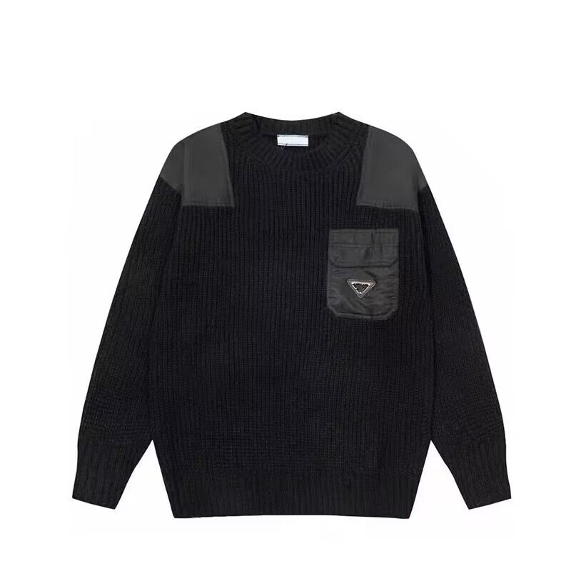 2022FW Top Men' Knitwear Sweater Autumn Winter Turtleneck Warm Thickened Men' and Women' Pullovers Traingle, Black
2022FW Top Men' Knitwear Sweater Autumn Winter Turtleneck Warm Thickened Men' and Women' Pullovers Traingle, Black