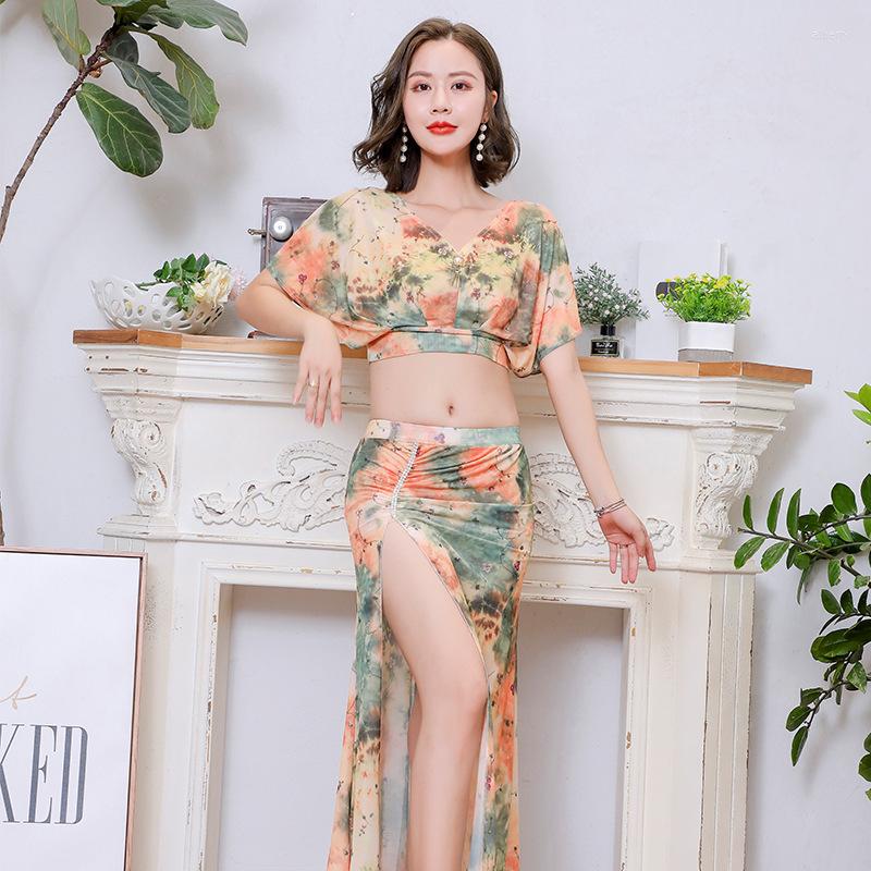 Stage Wear Belly Dance Clothes Women Bellydance Suit Costume Professional Practice Dancer Oriental Top Skirt 2pcs Set, Picture shown
Stage Wear Belly Dance Clothes Women Bellydance Suit Costume Professional Practice Dancer Oriental Top Skirt 2pcs Set, Picture shown