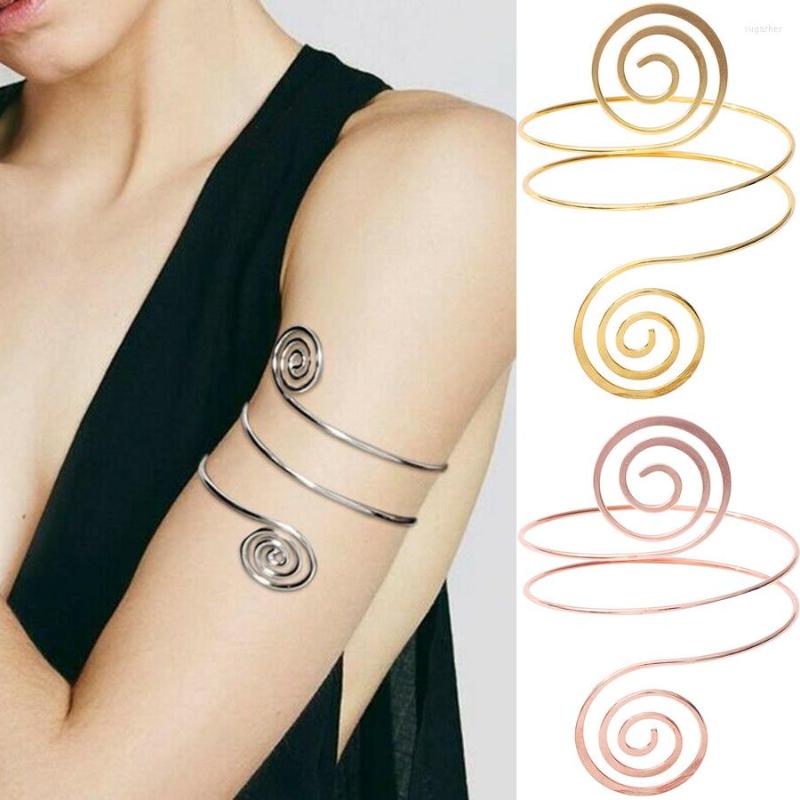 Bangle Minimalist Simple Swirl Upper Arm Cuff Adjustable Bracelets For Women Men Unisex Gold Silver Color Armlets Armband
Bangle Minimalist Simple Swirl Upper Arm Cuff Adjustable Bracelets For Women Men Unisex Gold Silver Color Armlets Armband