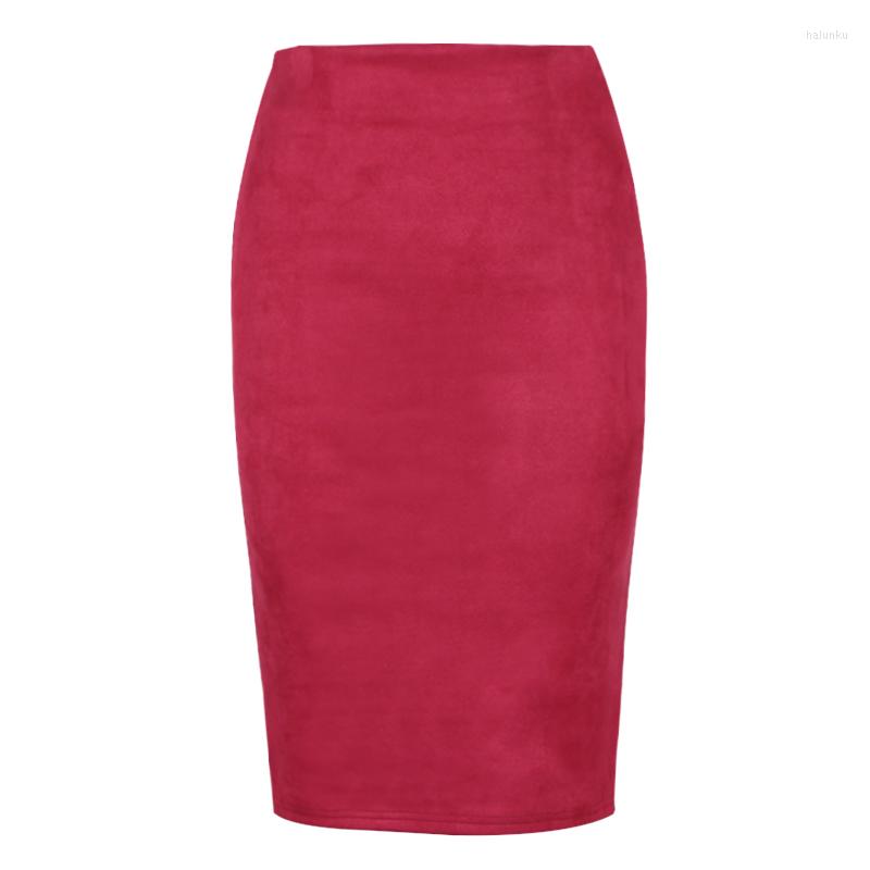 Skirts High Street 2022 Women Suede Multi Color Pencil Midi Skirt Female Spring Summer Basic Tube Bodycon Saia, Beige
Skirts High Street 2022 Women Suede Multi Color Pencil Midi Skirt Female Spring Summer Basic Tube Bodycon Saia, Beige