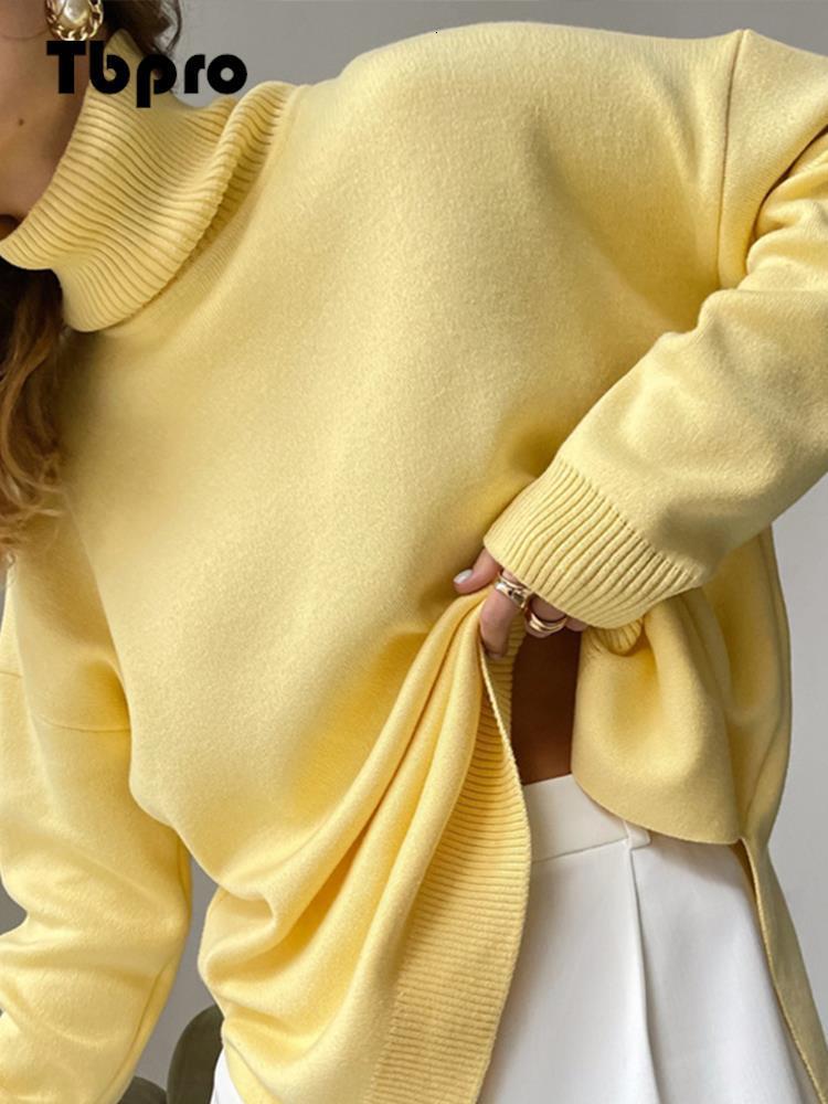 Women's Sweaters Women Casual Loose Knitted Sweater Pullovers Solid Cashmere Lapel Splited Turtleneck Autumn Winter Elegant Female Tops 221201, White 7
Women's Sweaters Women Casual Loose Knitted Sweater Pullovers Solid Cashmere Lapel Splited Turtleneck Autumn Winter Elegant Female Tops 221201, White 7