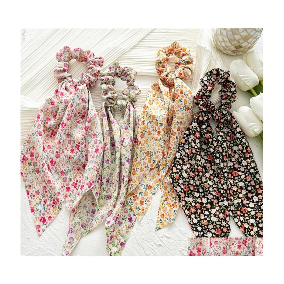 Hair Rubber Bands Floral Print Knotted Hair Tie Scrunchies Bowknot Elastic Hairbands Pastoral Style Rope Summer Sweet Ties Drop Deli Dhyau
Hair Rubber Bands Floral Print Knotted Hair Tie Scrunchies Bowknot Elastic Hairbands Pastoral Style Rope Summer Sweet Ties Drop Deli Dhyau