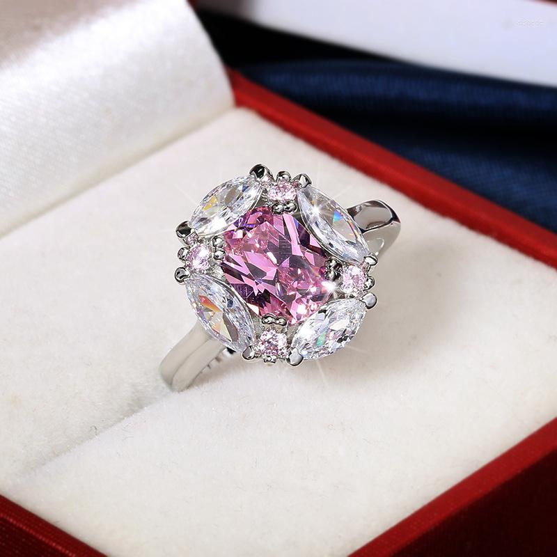 Wedding Rings Engagement Anniversary Ring With Crystal Oval Cutting CZ Prong Setting Silver Color Women's Fashion Cocktail Party
Wedding Rings Engagement Anniversary Ring With Crystal Oval Cutting CZ Prong Setting Silver Color Women's Fashion Cocktail Party