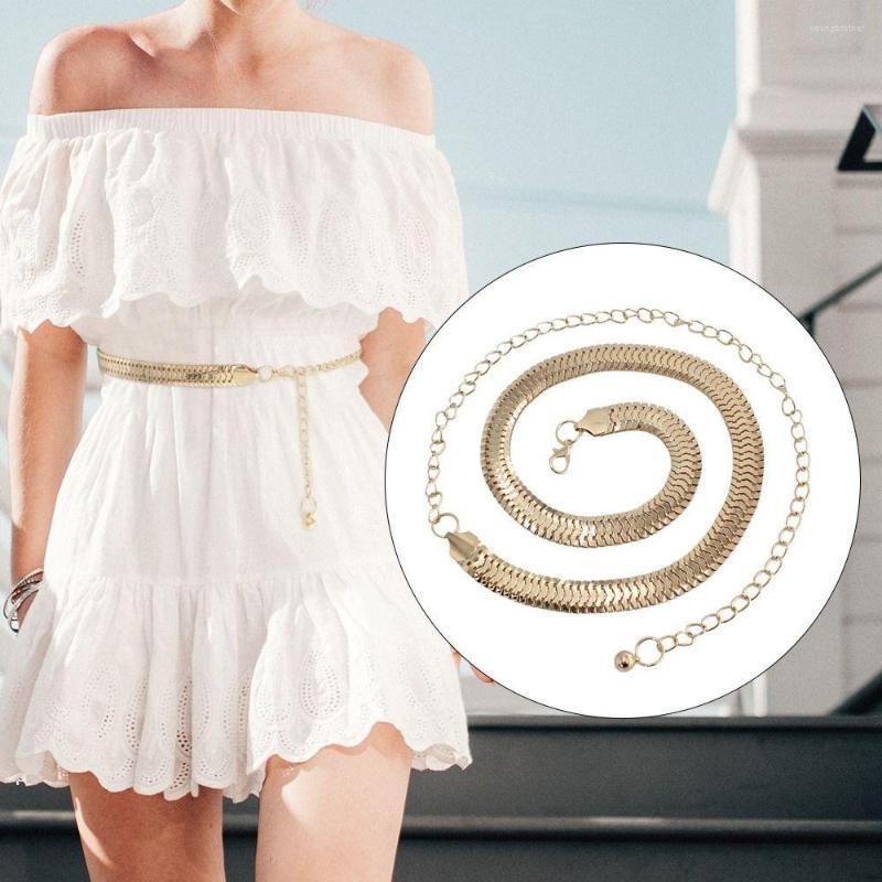 Belts Women Luxury Design Casual Party Trouser Dress Metal Waistband Waist Strap Gold Chain Belt, Black
Belts Women Luxury Design Casual Party Trouser Dress Metal Waistband Waist Strap Gold Chain Belt, Black