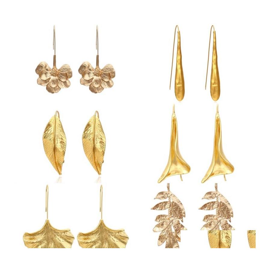 Stud Retro Golden Metal Leaf Stud Earrings Geometric Irregar Plant Earring For Women Girls Party Travel Jewelry 257 D3 Drop Delivery Dhr93
Stud Retro Golden Metal Leaf Stud Earrings Geometric Irregar Plant Earring For Women Girls Party Travel Jewelry 257 D3 Drop Delivery Dhr93