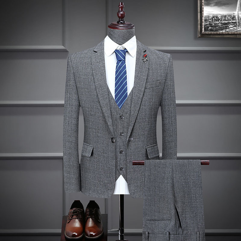 Men's Suits Blazers Fashion Casual Boutique Business Plaid Slim Groom Wedding Banquet Formal Suit Jacket Vest Pants 3 Pcs Set Dress 221201, Brown
Men's Suits Blazers Fashion Casual Boutique Business Plaid Slim Groom Wedding Banquet Formal Suit Jacket Vest Pants 3 Pcs Set Dress 221201, Brown