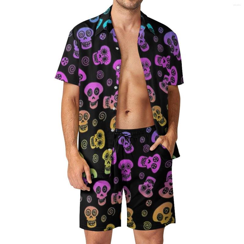 Men's Tracksuits Cute Skull Men Sets Print Casual Shorts Beachwear Shirt Set Summer Hawaiian Suit Short Sleeve Big Size, Style-17
Men's Tracksuits Cute Skull Men Sets Print Casual Shorts Beachwear Shirt Set Summer Hawaiian Suit Short Sleeve Big Size, Style-17