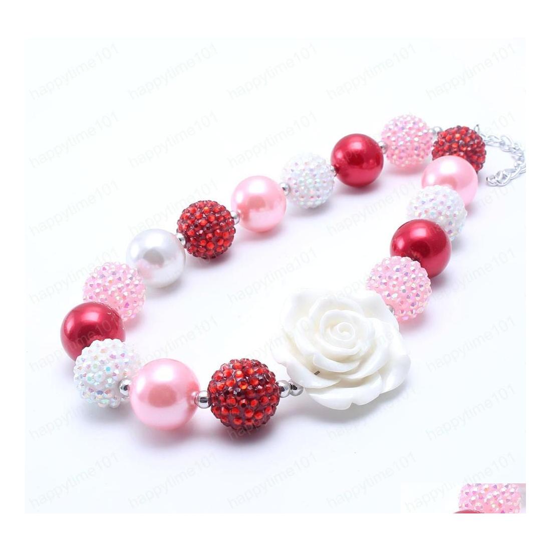 Pendant Necklaces Rose Flower Girl Kid Chunky Necklace Fashion Redaddpink Color Kids Bubblegum Bead Children Jewelry Drop Delivery N Dhbsx
Pendant Necklaces Rose Flower Girl Kid Chunky Necklace Fashion Redaddpink Color Kids Bubblegum Bead Children Jewelry Drop Delivery N Dhbsx