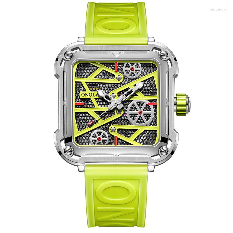 Wristwatches Luxury Men Watch Automatic Mechanical Luminous Pointer Waterproof Square Dial Unique Personality Fashion Tough Guy Wristwatch, Tough guy watch-e
Wristwatches Luxury Men Watch Automatic Mechanical Luminous Pointer Waterproof Square Dial Unique Personality Fashion Tough Guy Wristwatch, Tough guy watch-e