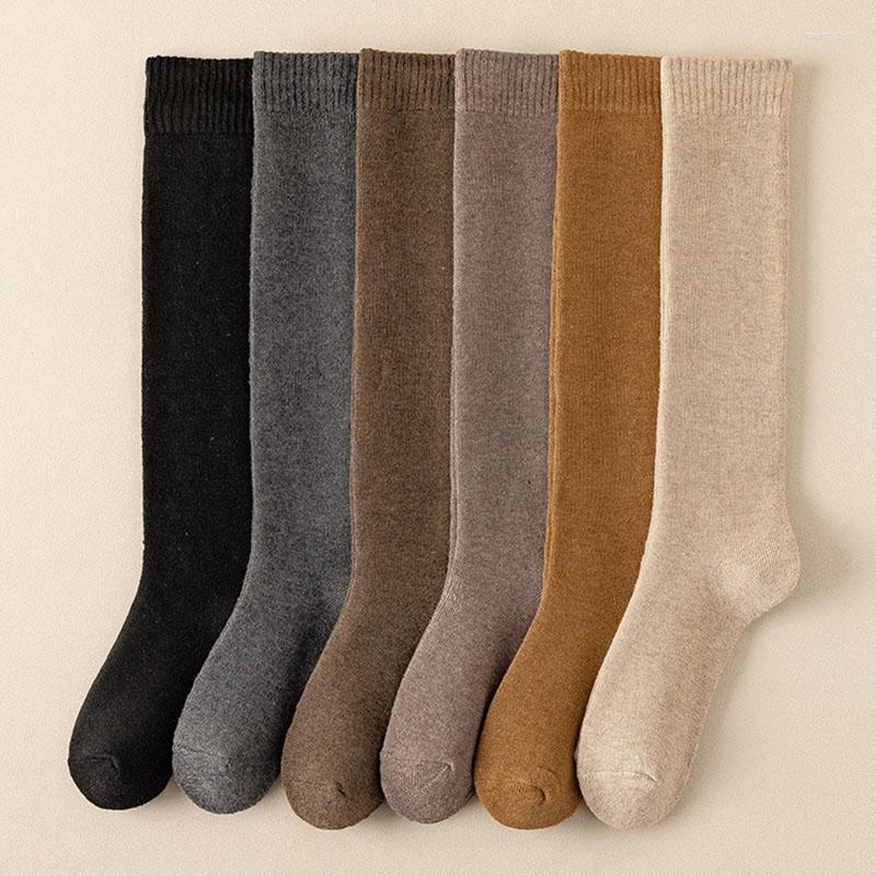 Women Socks Winter Thick Stockings Terry High Knee Female Warm Thicken Long Dress Calcetines Medias, Black
Women Socks Winter Thick Stockings Terry High Knee Female Warm Thicken Long Dress Calcetines Medias, Black