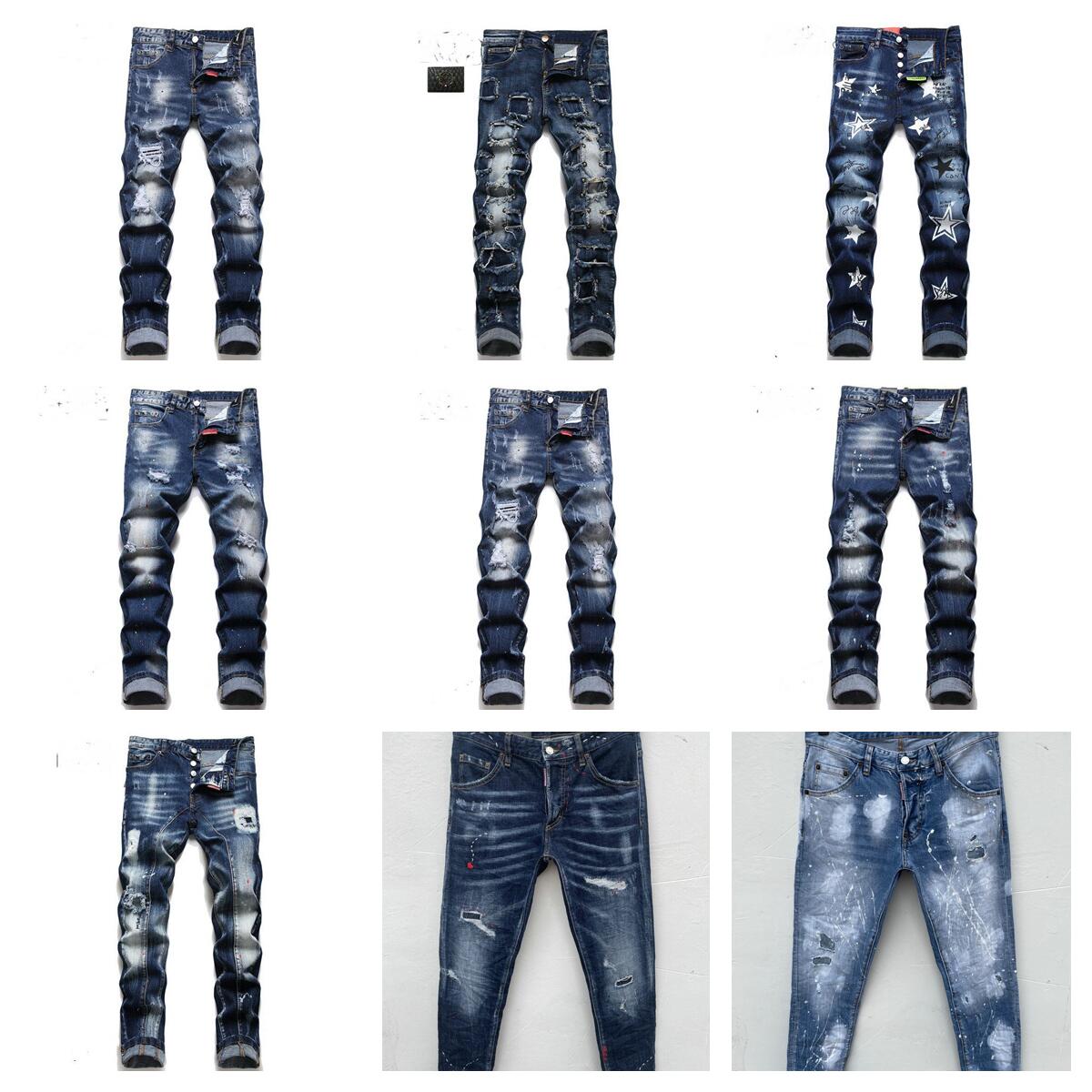 2022 FW 23ss Luxury Brand Designer d2 Men Denim Jeans dsquare Embroidery Pants Fashion Holes Trousers Mens Clothing US Size 28-38 c1, 9959
2022 FW 23ss Luxury Brand Designer d2 Men Denim Jeans dsquare Embroidery Pants Fashion Holes Trousers Mens Clothing US Size 28-38 c1, 9959