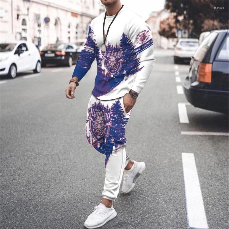 Men's Tracksuits Summer Man Suit 3D Prin Men's Ropa Simple Fashion Personality Street Harajuku Long Sleeve Sportswear 2-Piece Set, Tc1200
Men's Tracksuits Summer Man Suit 3D Prin Men's Ropa Simple Fashion Personality Street Harajuku Long Sleeve Sportswear 2-Piece Set, Tc1200