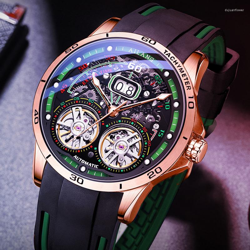 Wristwatches AILANG Men's Sports And Leisure Watch Luminous Waterproof Double Tourbillon Fully Automatic Mechanical Calendar Formal, 09
Wristwatches AILANG Men's Sports And Leisure Watch Luminous Waterproof Double Tourbillon Fully Automatic Mechanical Calendar Formal, 09