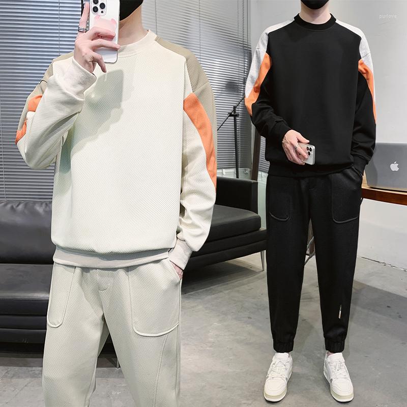 Men's Tracksuits Men Clothing 2022 Korean Fashion Spring Autumn Mens Sets Two Piece Hoodies And Pants Sweatshirts Designer Plus Size Clothes, Black
Men's Tracksuits Men Clothing 2022 Korean Fashion Spring Autumn Mens Sets Two Piece Hoodies And Pants Sweatshirts Designer Plus Size Clothes, Black
