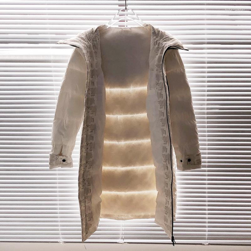 Men's Down High Quality 200-250g 90% White Duck Filling Men Jacket Long Hooded Coat For Winter
Men's Down High Quality 200-250g 90% White Duck Filling Men Jacket Long Hooded Coat For Winter