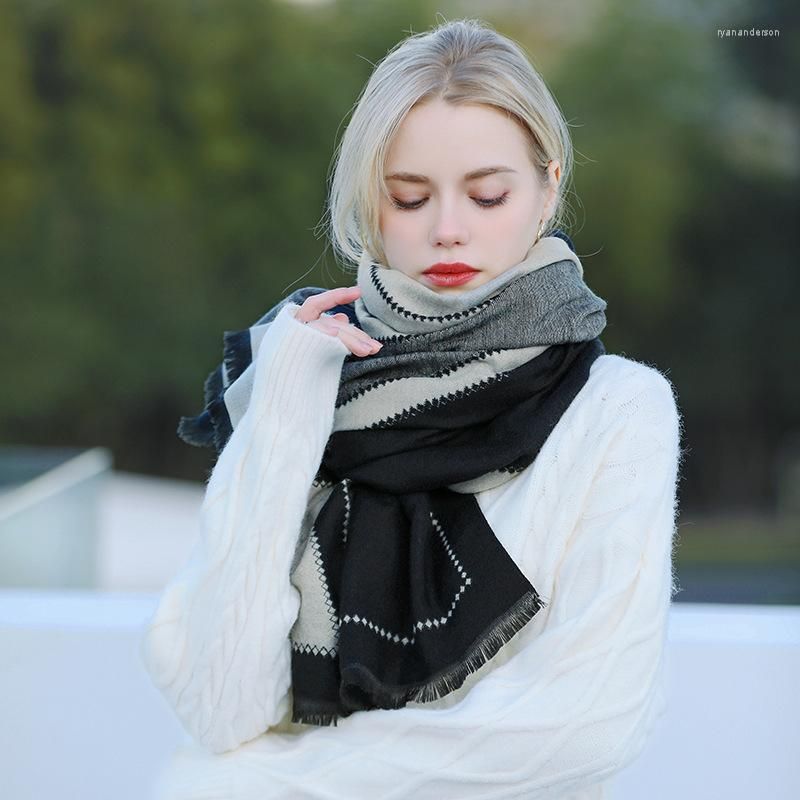 Scarves Geometric Scarf For Women 2022 Autumn And Winter Fashionable Warm Mid-Length
Scarves Geometric Scarf For Women 2022 Autumn And Winter Fashionable Warm Mid-Length