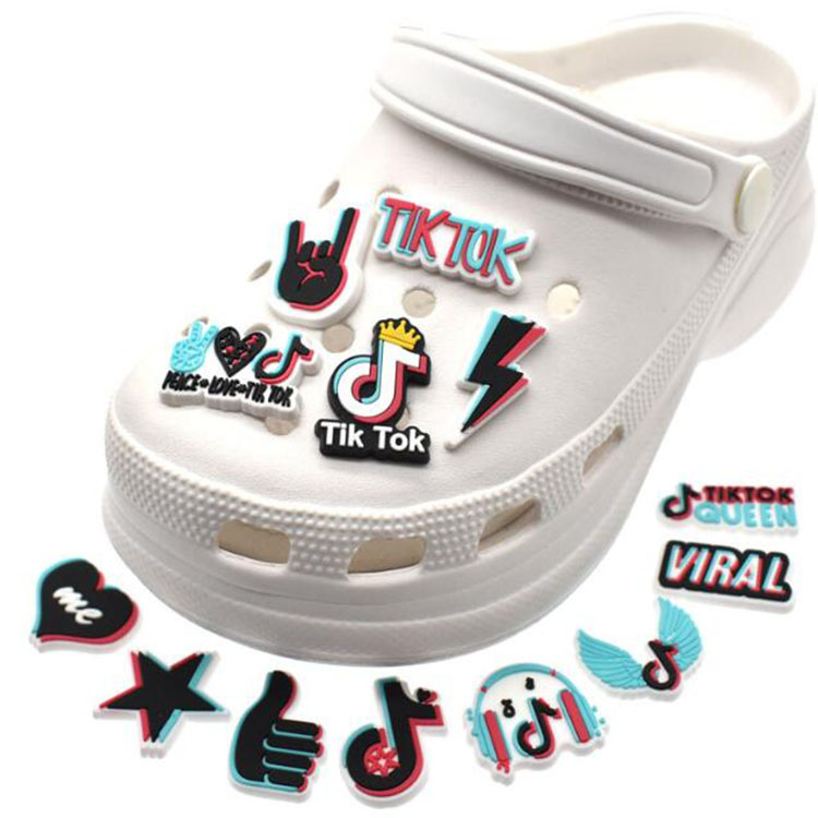 black cartoon shoe part charms accessories pvc decoration buckle for croc clog bracelet wristband charm
black cartoon shoe part charms accessories pvc decoration buckle for croc clog bracelet wristband charm