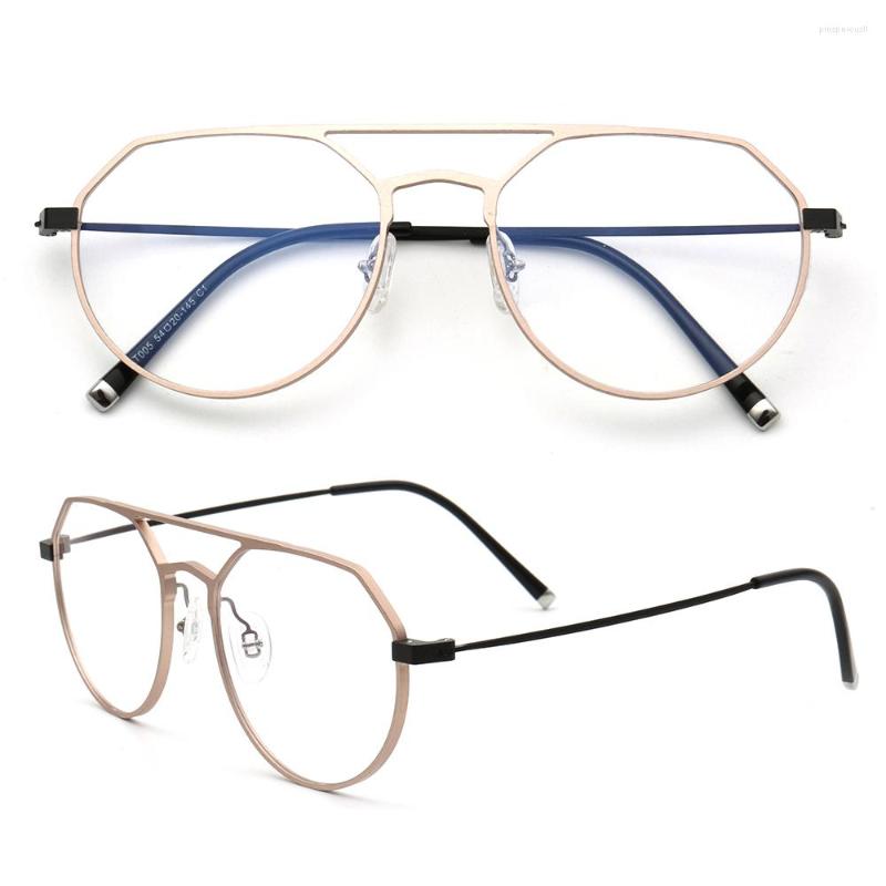 Sunglasses Frames Men Aluminum Titanium Aviation Eyeglass Frame Women Round Optical Glasses Prescription Pilot Vintage Gold Metal Spectacles
Sunglasses Frames Men Aluminum Titanium Aviation Eyeglass Frame Women Round Optical Glasses Prescription Pilot Vintage Gold Metal Spectacles