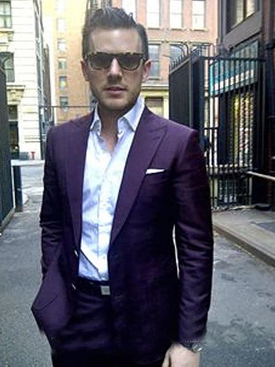 Handsome Two Buttons Tuxedos Groom Peak Lapel Men Suits Mens Wedding Tuxedo Costumes De Pour Hommes Jacket Pants Tie Y685, Same as image
Handsome Two Buttons Tuxedos Groom Peak Lapel Men Suits Mens Wedding Tuxedo Costumes De Pour Hommes Jacket Pants Tie Y685, Same as image