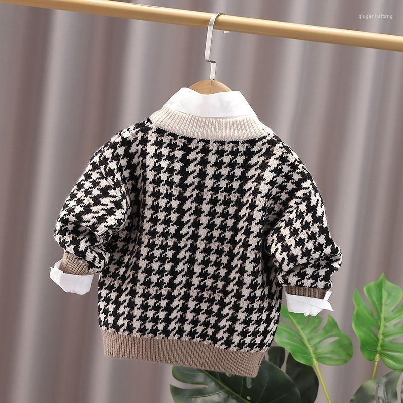 Jackets 2022 Autumn And Winter Boys Sweaters Thickened Baby Fashion Warm Tops Knitted Kids Bottoming Shirts Boutique
Jackets 2022 Autumn And Winter Boys Sweaters Thickened Baby Fashion Warm Tops Knitted Kids Bottoming Shirts Boutique