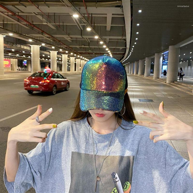 Ball Caps Fashion Hat Women's Spring Colorful Sequined Mesh Cap Baseball Adjustable Breathable Sunscreen Summer Sun
Ball Caps Fashion Hat Women's Spring Colorful Sequined Mesh Cap Baseball Adjustable Breathable Sunscreen Summer Sun