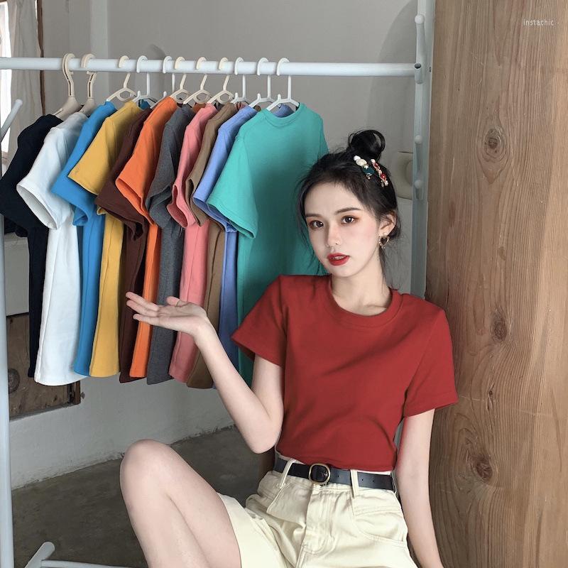 Women's T Shirts Tee Cotton O Neck Short-sleeved T-shirt Fashion Harajuku Women's Summer 202 Ladies White Casual Loose Basic All-match, Black
Women's T Shirts Tee Cotton O Neck Short-sleeved T-shirt Fashion Harajuku Women's Summer 202 Ladies White Casual Loose Basic All-match, Black