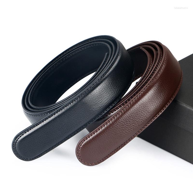 Belts Genuine Leather Men Designers Luxury Waistband No Buckle Automatic Belt Body For Male Strap Black Brown KZM012
Belts Genuine Leather Men Designers Luxury Waistband No Buckle Automatic Belt Body For Male Strap Black Brown KZM012