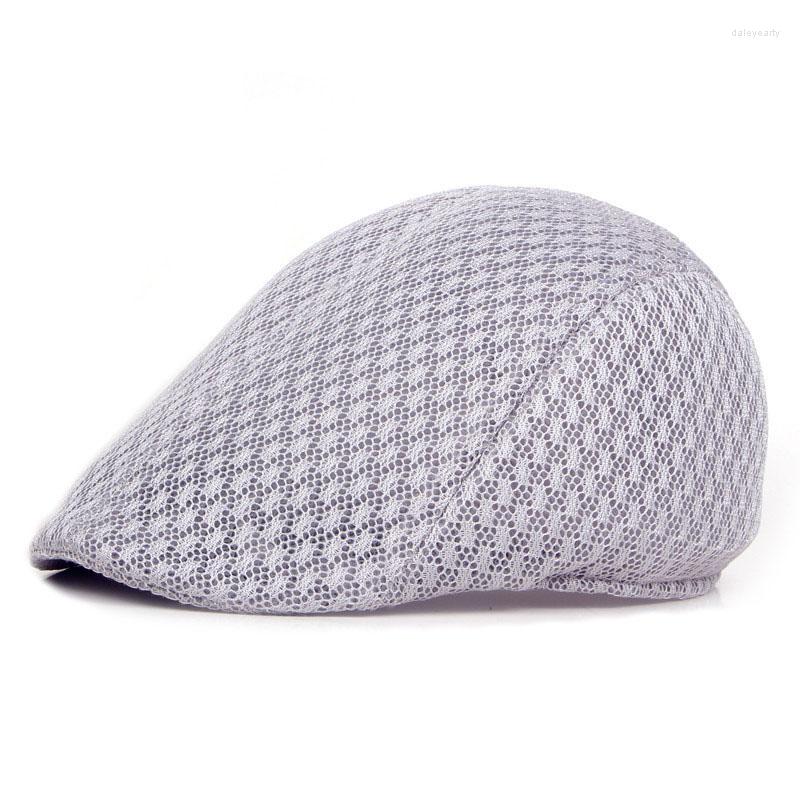 Berets Summer Men Women Casual Beret Hat Breathable Boina Mesh Caps Cabbie Sboy Style Flat Top Hip Hop Cap Unisex Sunscreen Sun Hats, White
Berets Summer Men Women Casual Beret Hat Breathable Boina Mesh Caps Cabbie Sboy Style Flat Top Hip Hop Cap Unisex Sunscreen Sun Hats, White