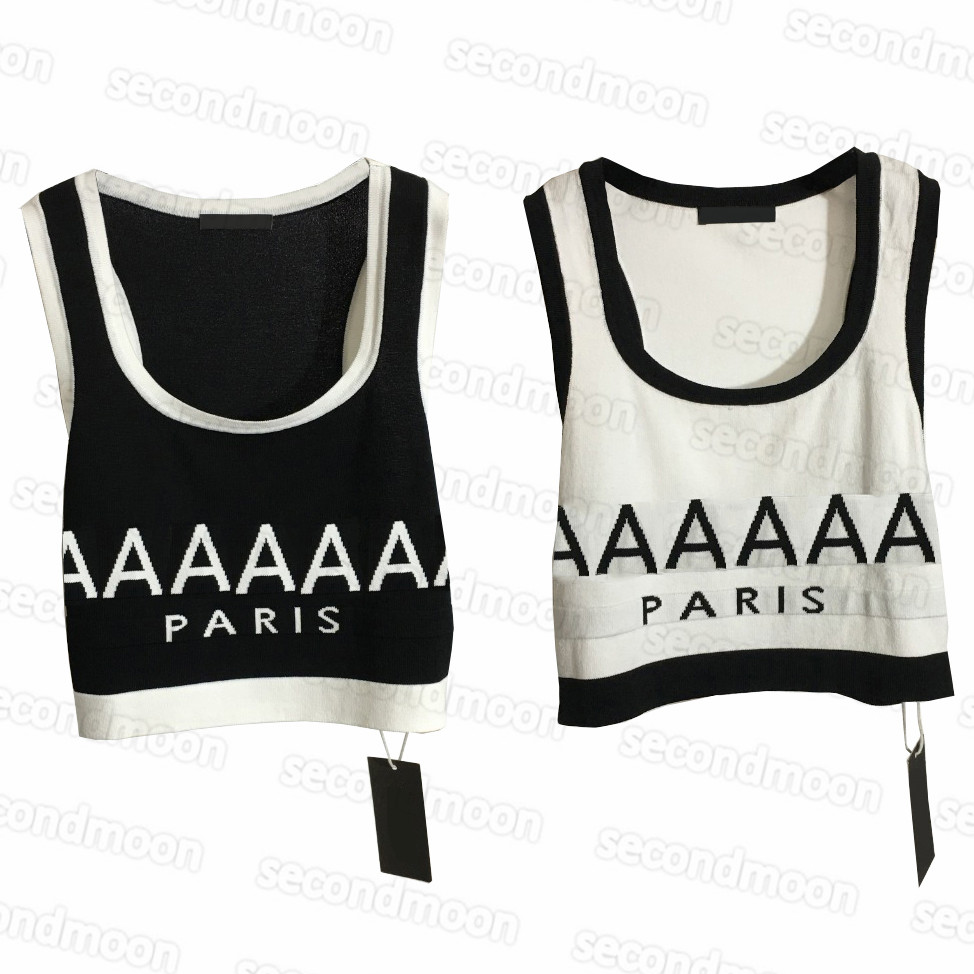 Women Knits Cropped Top Letter Jacquard Designer Knitwear Breathable Knitted Pullover U Neck Tank Top, Extra shipping fee
Women Knits Cropped Top Letter Jacquard Designer Knitwear Breathable Knitted Pullover U Neck Tank Top, Extra shipping fee