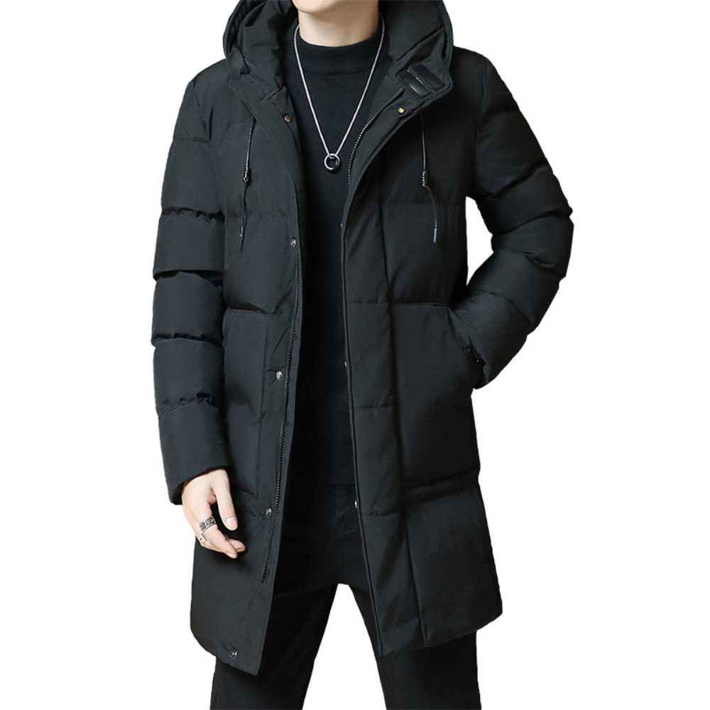 Men's Down Parkas Men Midlength Cotton Jacket Winter Thickened Warm Hooded Cotton Jacket Solid Color Casual Men's Hooded Jacket Extended Coat 221202, Black
Men's Down Parkas Men Midlength Cotton Jacket Winter Thickened Warm Hooded Cotton Jacket Solid Color Casual Men's Hooded Jacket Extended Coat 221202, Black
