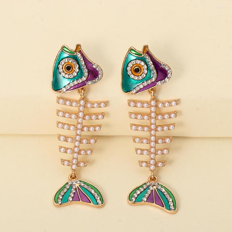 Dangle Earrings Vintage Metal Gold Plated Enamel Fish Shape Long Drop Women's Jewelry Accessories Funky Pendant 2022 Trend
Dangle Earrings Vintage Metal Gold Plated Enamel Fish Shape Long Drop Women's Jewelry Accessories Funky Pendant 2022 Trend