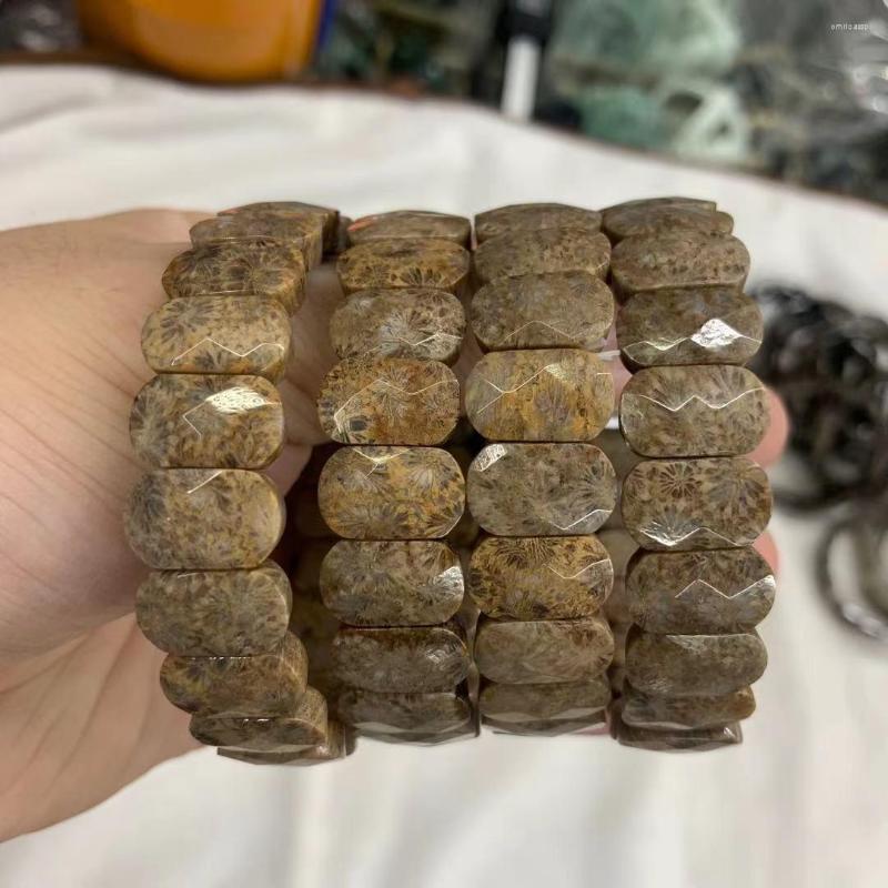 Strand Natural Chrysanthemum Stone Beads Bracelet Diy Jewelry For Woman Wholesale 
Strand Natural Chrysanthemum Stone Beads Bracelet Diy Jewelry For Woman Wholesale