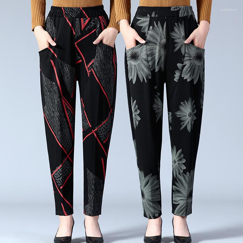 Women's Pants Women's Trousers Casual Harem Middle-Aged Older Mother Spring Autumn Elastic Waist Printing Women Pencil 4XL, Color 2
Women's Pants Women's Trousers Casual Harem Middle-Aged Older Mother Spring Autumn Elastic Waist Printing Women Pencil 4XL, Color 2