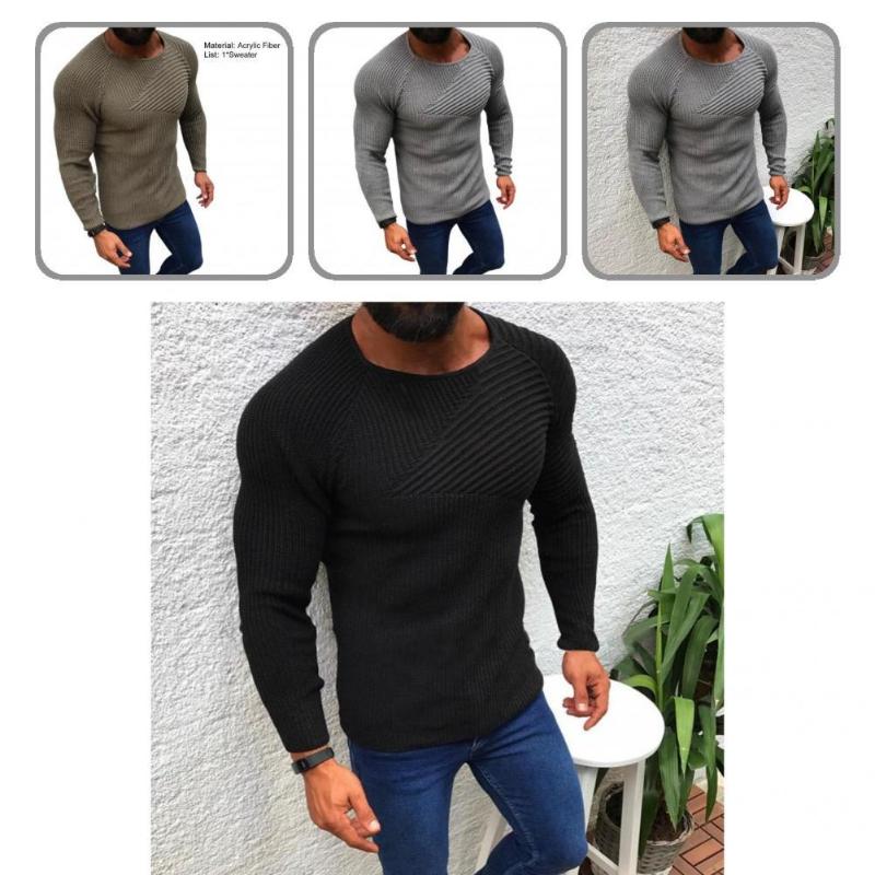 Men's Sweaters Sweater Stretchy Slim Long Sleeve All Match Spring For Home, Army green
Men's Sweaters Sweater Stretchy Slim Long Sleeve All Match Spring For Home, Army green