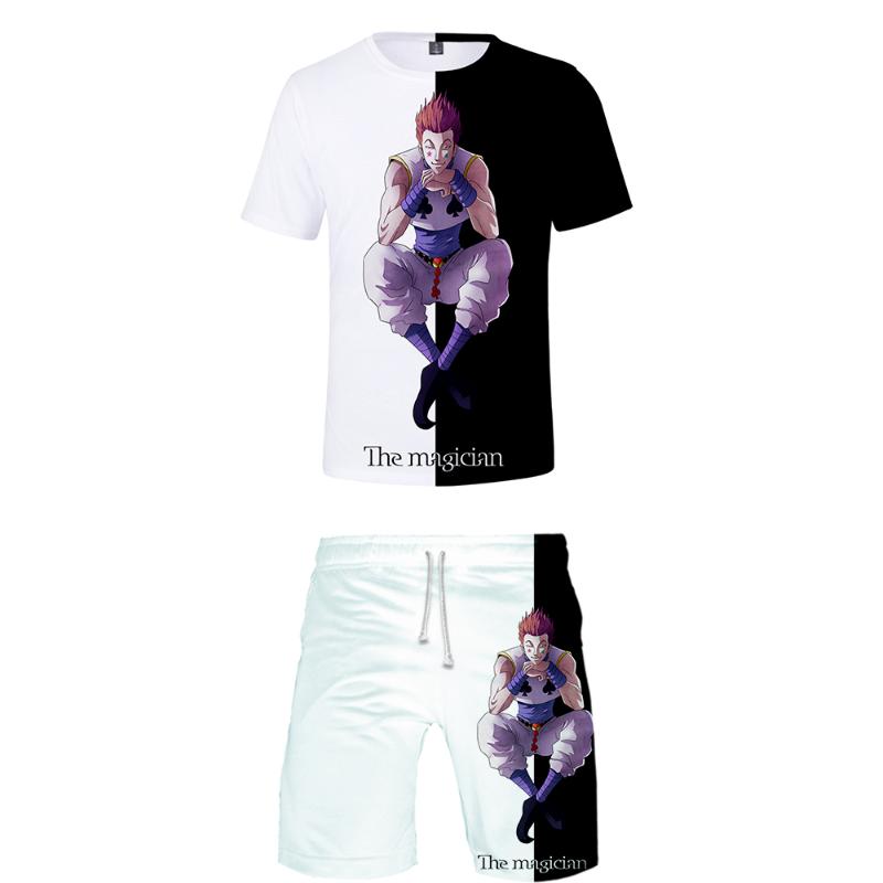 Men's Tracksuits X 3D Shorts T-shirt Set Men/women Hisoka Fashion Harajuku Print Summer T Shirt, 3d suit
Men's Tracksuits X 3D Shorts T-shirt Set Men/women Hisoka Fashion Harajuku Print Summer T Shirt, 3d suit