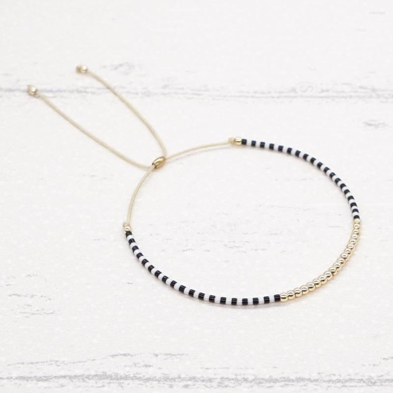 Strand Vlen Classic Black White Seed Beads Bracelet Jewelry Dainty Thin Bead Bracelets For Women Simple Beaded Gift Girl
Strand Vlen Classic Black White Seed Beads Bracelet Jewelry Dainty Thin Bead Bracelets For Women Simple Beaded Gift Girl