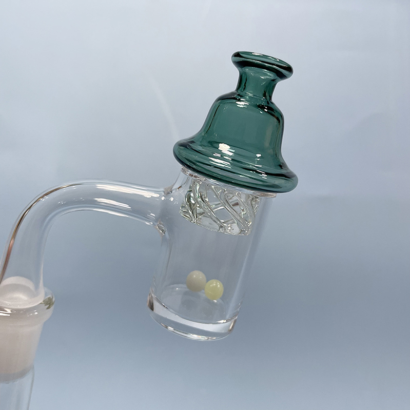 glass rig dab banger with carb cap smoking accessory - 25mm full weld quartz banger with 10mm 14mm joint 2 small spinning inert
glass rig dab banger with carb cap smoking accessory - 25mm full weld quartz banger with 10mm 14mm joint 2 small spinning inert
