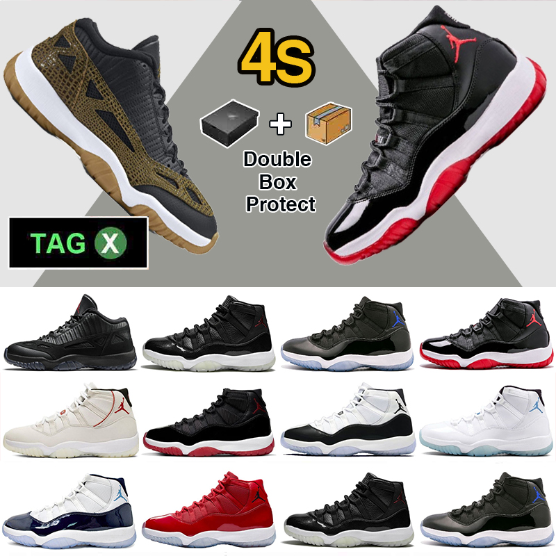 Men's Nike Air Jordan 11 Retro Low 72-10" Black/Gym Red-White-Sail (AV2187 001), 378040-061
Men's Nike Air Jordan 11 Retro Low 72-10" Black/Gym Red-White-Sail (AV2187 001), 378040-061