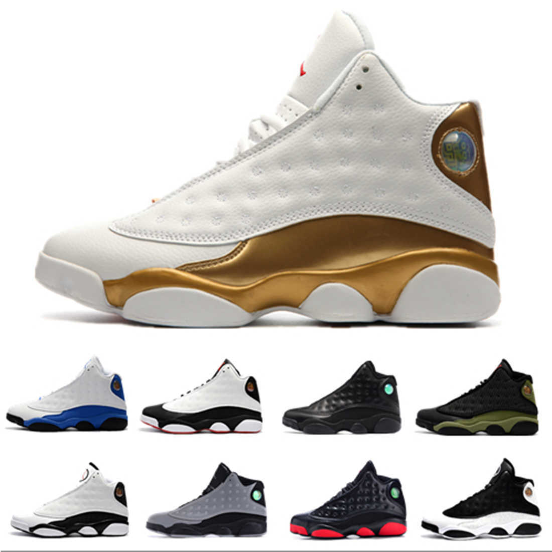 Basketball Shoes Jogging Shoe Obsidian Red Flint Aurora Green Triple Black White Outdoor Sports Men Women 13 13S Jumpman, 25
Basketball Shoes Jogging Shoe Obsidian Red Flint Aurora Green Triple Black White Outdoor Sports Men Women 13 13S Jumpman, 25