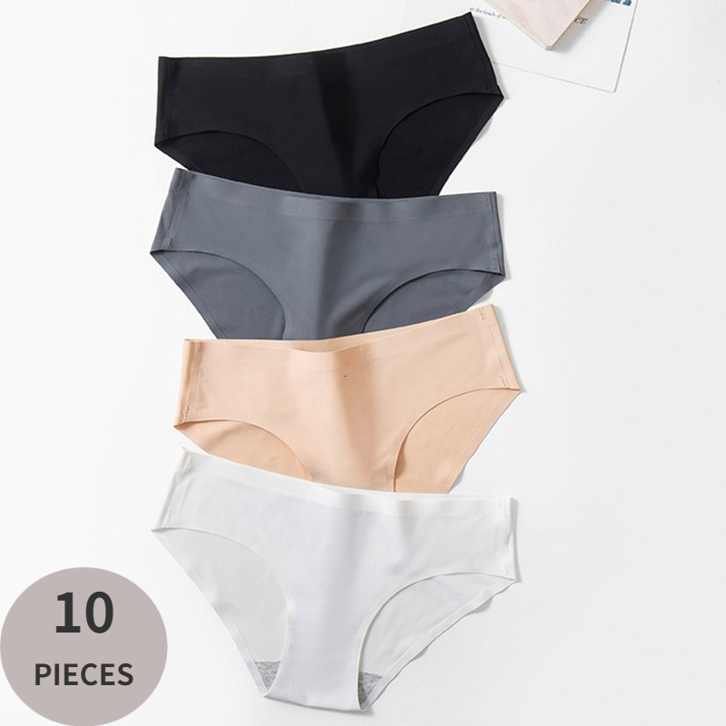 Women's Panties TrowBridge 10PCSSet Sexy Women Panties Comfortable Breathable Lingerie Cozy Briefs Silk Satin Seamless Underwear Underpants 221202, Set 14
Women's Panties TrowBridge 10PCSSet Sexy Women Panties Comfortable Breathable Lingerie Cozy Briefs Silk Satin Seamless Underwear Underpants 221202, Set 14